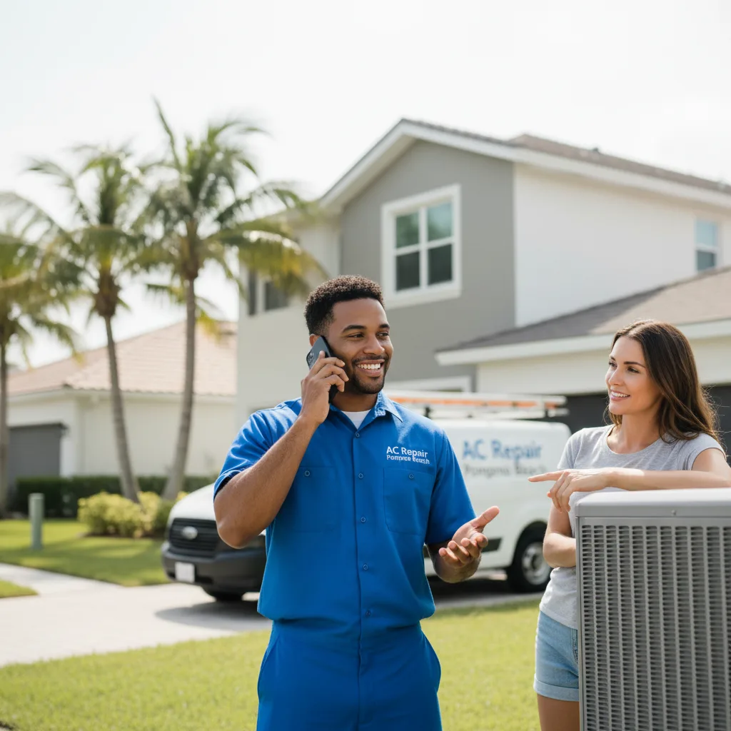 AC Repair Pompano Beach customer support in Jackpot